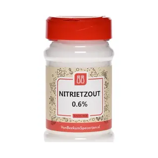 Van Beekum Specerijen - Nitrietzout 0.6% - Strooibus 320 Gram