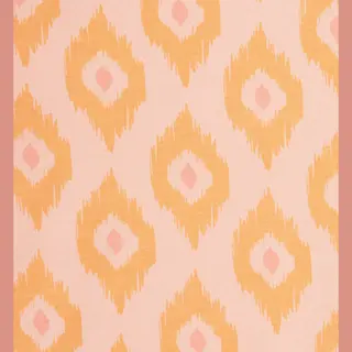 Little Label - Klassieke Zomer Pyjama - Roze Oranje - Bio Katoen - 8Y/122-128