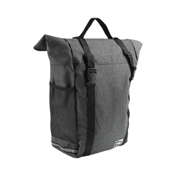Lastpak Enkele Fietstas - Donkergrijs - 15L - 34 X 36 X 15 Cm - Eenvoudig Te Bevestigen thumbnail