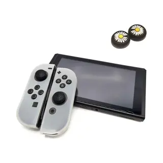 Gadgetpoint - Hoesjes & Skins + Thumb Grips Voor Nintendo Switch 1 - Performance Gaming Case - Soft Grip Covers - Anti-Slip Joy-Con Controller