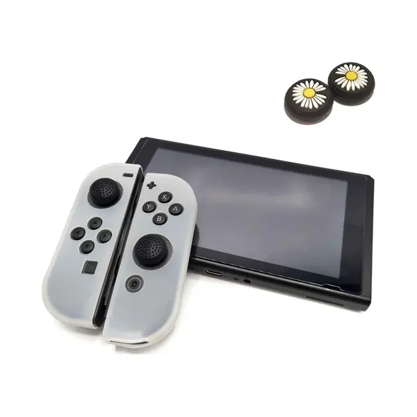 Gadgetpoint - Hoesjes & Skins + Thumb Grips Voor Nintendo Switch 1 - Performance Gaming Case - Soft Grip Covers - Anti-Slip Joy-Con Controller thumbnail
