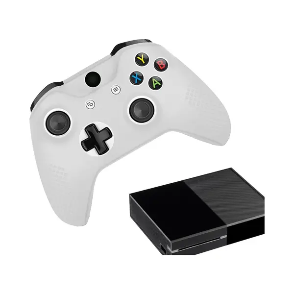 Gadgetpoint - Hoesjes & Skins Voor Xbox One - Performance Gaming Case - Soft Grip Covers - Anti-Slip Controller Accessoires - Wit Grip thumbnail