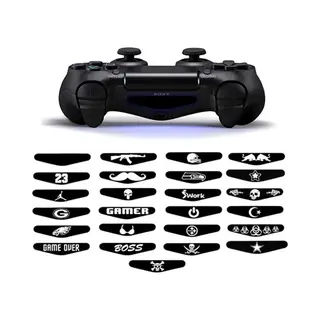 Gadgetpoint - Controller Stickers Voor PS4, PlayStation 4 - Performance Gaming Skin - Bescherming Accessoires - 3 Stuks - Willekeurig