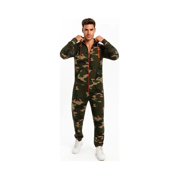 Jc Blue Camouflage Onesie - Huispak - Onesie Mannen - Onesie Vrouwen - Maat Xl thumbnail