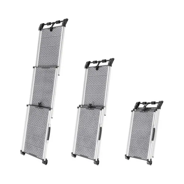 Priorpet Dog Ramp For Car, Suv - Extendable Telescopic Dog Ramps For Large Dogs - Stable - Anti-Slip - Night Safety Reflective Sides - 198lbs Capacity - thumbnail