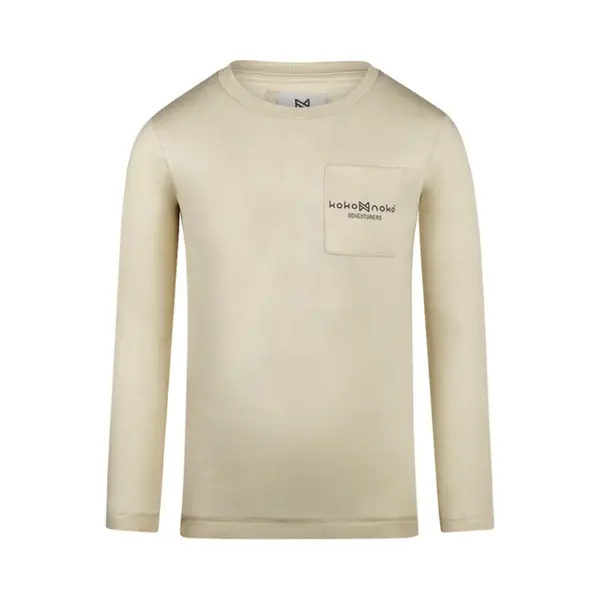 Koko Noko - T-shirt - Longsleeve - Beige - Sand - Maat 92 thumbnail