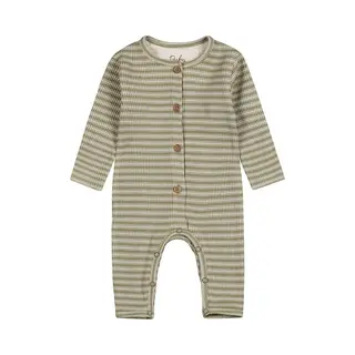 Dirkje - Boxpak - Jongens - Light Faded Green - Met Streepje - Maat 68