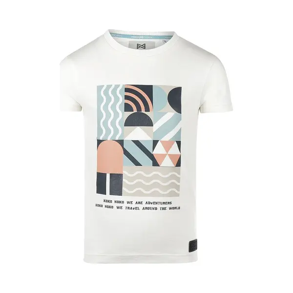 Koko Noko Jongens T-shirt - Off White thumbnail