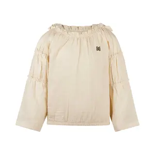 Koko Noko Meisjes Blouse Off White - Girls 1