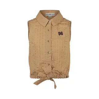 Koko Noko Meisjes Blouse - Sand