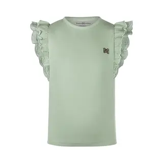 Koko Noko Meisjes T-shirt - Light Faded Green