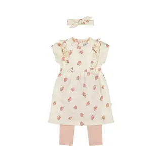 Dirkje Meisjes Kledingset - Off White