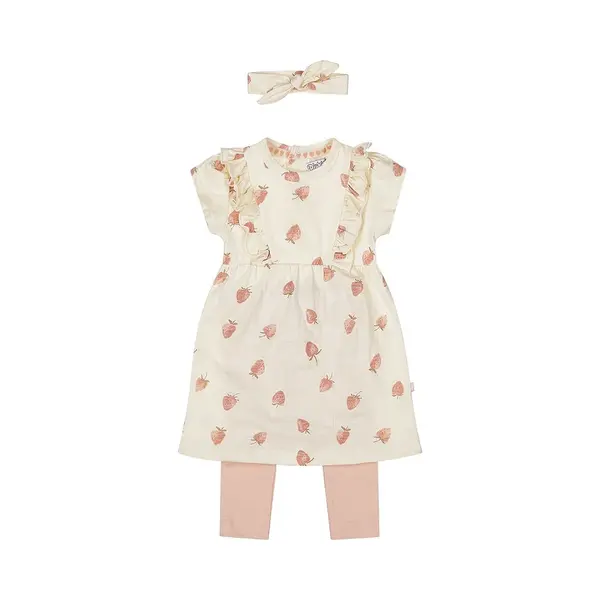 Dirkje Meisjes Kledingset - Off White thumbnail