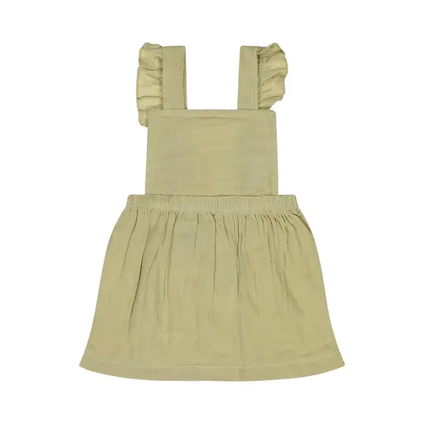 Dirkje Meisjes Jurk - Dusty Green thumbnail