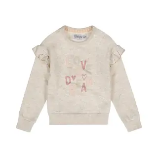 Dirkje Meisjes Trui - Off White