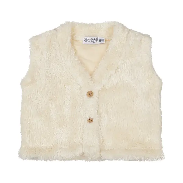Dirkje Meisjes Jas - Off White thumbnail