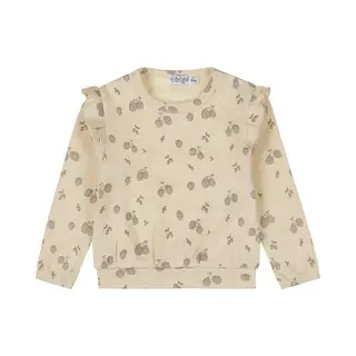Dirkje Meisjes Loose Fit Trui - Off White