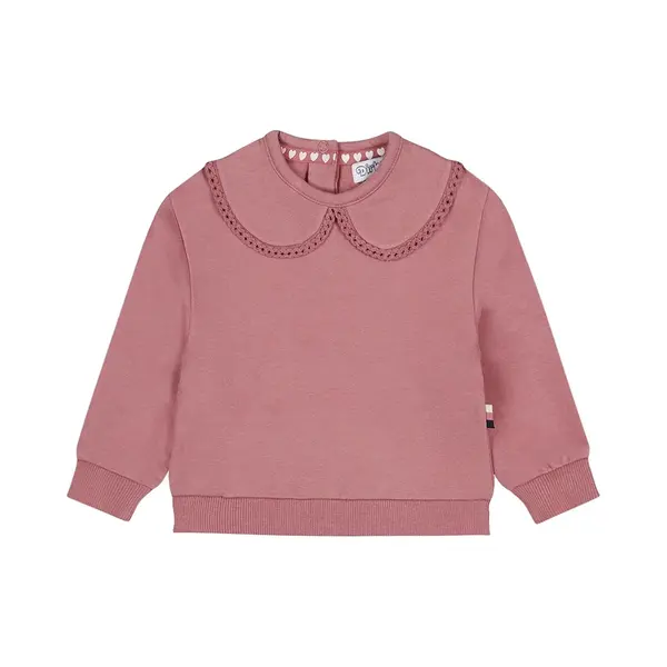 Dirkje Meisjes Loose Fit Trui - Mauve thumbnail
