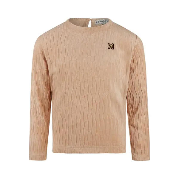 Koko Noko Meisjes T-shirt - Caramel Brown thumbnail