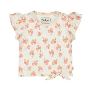 Dirkje Meisjes T-shirt - Off-white