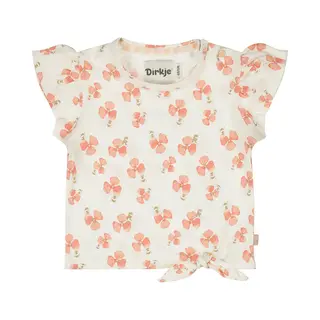 Dirkje Meisjes T-shirt - Off-white