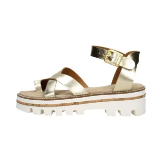 Maruti Kiki Sandalen Plat - Goudkleur - Maat 36
