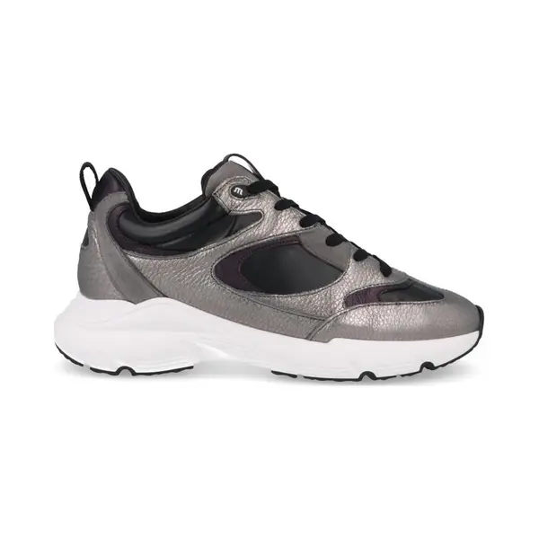 Maruti Rhode Sneakers - Leren Sneaker - Dames - Zilver - Maat 38 thumbnail