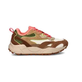 Scotch & Soda Mount Dames Sneaker - Bruin Multi - Maat 37