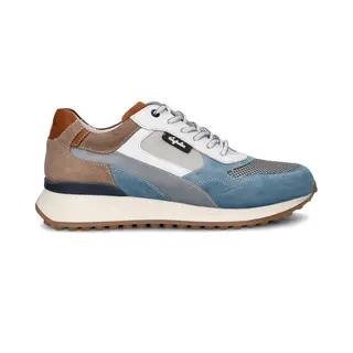 Australian Yamato Sneakers Grijs Leer - Maat 46