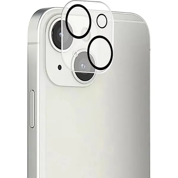 Solutionss4 Geschikt Voor IPhone 14/ 14 Plus Camera Lens Screen Protector - 9H Tempered Glass Camera Screenprotector Beschermglas thumbnail