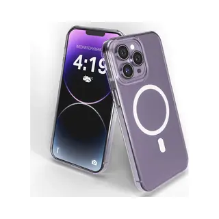 My Case Transparant Hoesje – Geschikt Voor IPhone 14 Pro Max - Geschikt Voor MagSafe – Slank, Sterk En Shock Proof