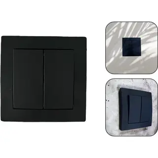 Pd® - Wandcontactdoos - Wisselschakelaar - Inbouw - Wcd - Zwart