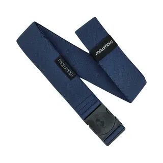 MowMow® | Elastische Riem | 105 Cm | Airport Proof | Unisex | One Size Fits Most | Wasbaar | Duurzaam | Blauw | Neptune