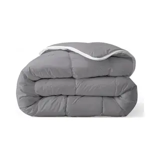 Zelesta Royalbed Ganzjahresdecke 2-in-1 Mit Integriertem Bezug - Maschinenwaschbar - Hypoallergen & Leicht 300 G/m² Füllung - Zweiseitiges Design -