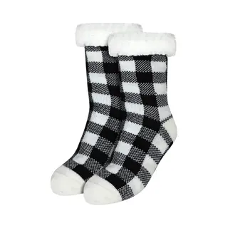 Jaxy - Huissokken Dames - Verwarmde Sokken - Anti Slip Sokken - Huissokken - Bedsokken - Warme Sokken - Kerstcadeau Voor Vrouwen - Thermosokken -