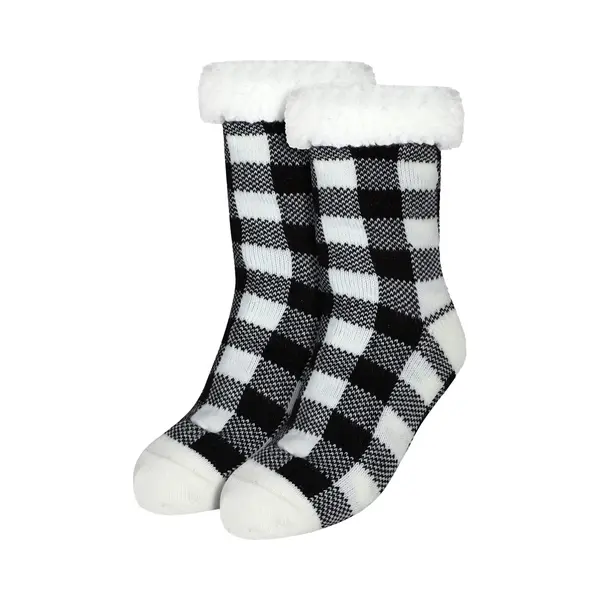 Jaxy - Huissokken Dames - Verwarmde Sokken - Anti Slip Sokken - Huissokken - Bedsokken - Warme Sokken - Kerstcadeau Voor Vrouwen - Thermosokken - thumbnail