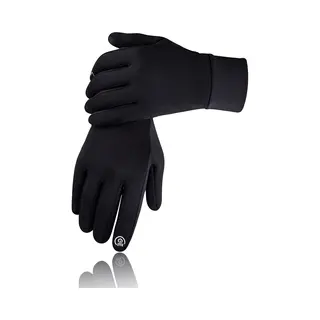 Podec Touchscreen Handschoenen - Waterafstotend - Heren En Dames - Winter - Winddicht - Zwart