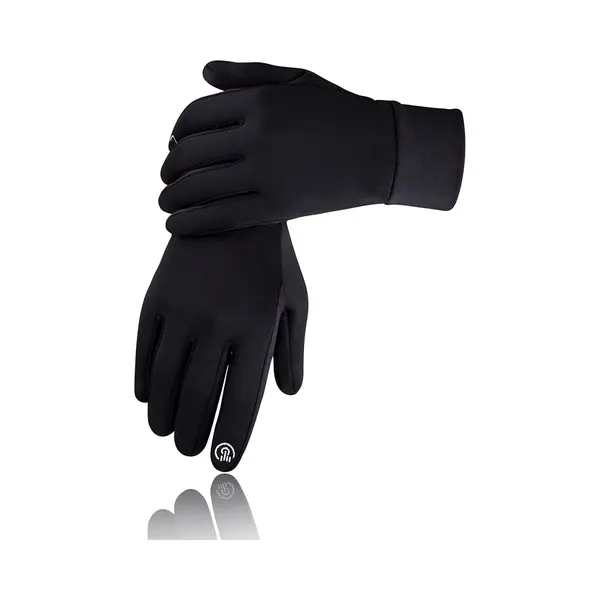 Podec Touchscreen Handschoenen - Waterafstotend - Heren En Dames - Winter - Winddicht - Zwart thumbnail