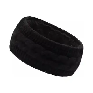 Mylinsé Dames Winter Oorwarmer Met Fleece Voering – Zwart