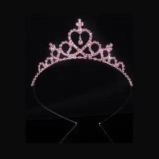 Mylinsé Tiara Prinses - Kroontje Meisje - Roze - Vanaf 4 Jaar