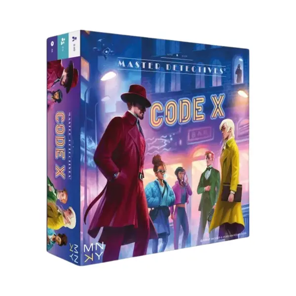 Mnky Entertainment Master Detectives - Code X - Spel Voor Slimme Detectives thumbnail