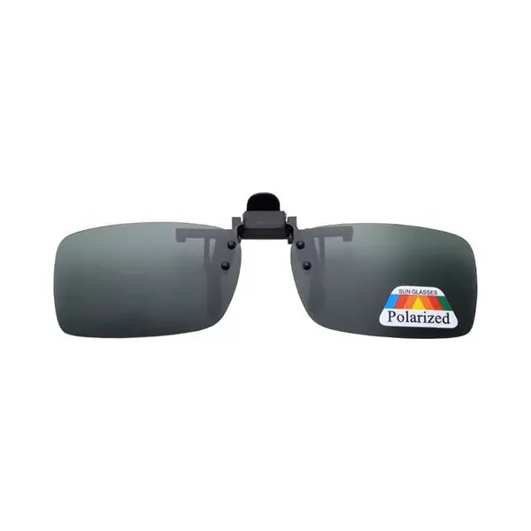 Loud And Clear® - Clip On - Zonnebril - Overzet - Opzet - Voorzet - Heren - Dames - Groen - Opklapbaar - Gepolariseerd - Inclusief Case thumbnail