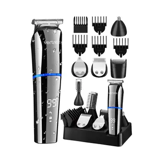 Vertrex 6 In 1 Baardtrimmer Pro+ Bodygroomer Mannen - Neustrimmer - Tondeuse - Scheerapparaat - Trimmer Baard En Lichaam