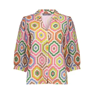 Geisha Blouse Print 63280-20 Maat Xl