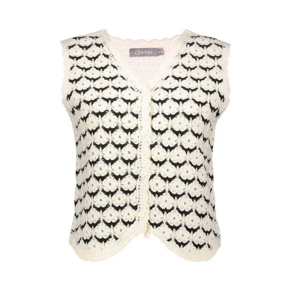 Geisha 64000-10 Vest Jacquard thumbnail