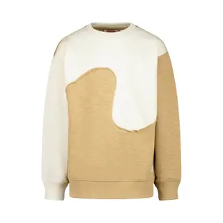 Vingino Nirano Truien & Vesten Jongens - Sweater - Hoodie - Vest- Beige - Maat 176