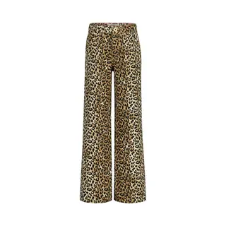 Vingino Extra Wide Leg Jeans Cassie Leopard