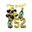 52, Goud, Groen, Zwart