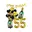 55, Goud, Groen, Zwart