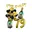 79, Goud, Groen, Zwart